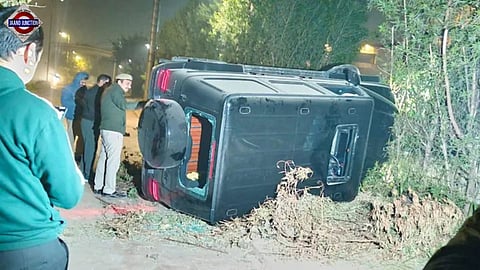 One killed in the accident in Dehi's Vasant Kunj. 