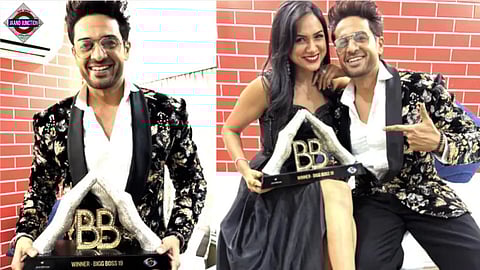 Bigg Boss 19 Winner Gaurav khanna  with Wife Akanksha Chamola.