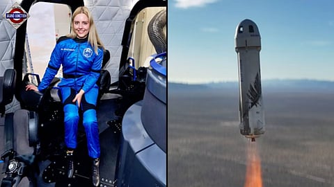 Blue Origin launches first wheelchair user, five others on tourist flight to space.
