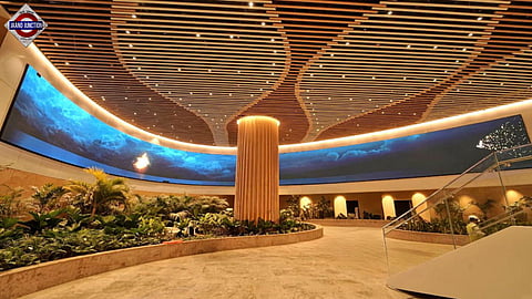 The new terminal building of the Lokapriya Gopinath Bardoloi International Airport in Guwahati.