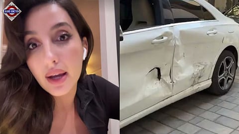 Nora Fatehi shares health update after car accident.
