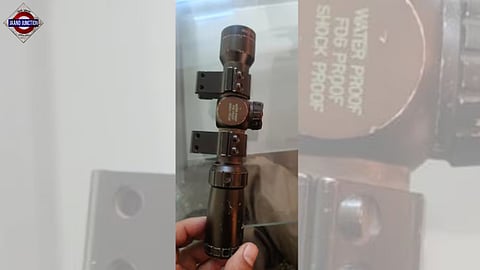 Jammu (Rural) Police recovered a telescope (that can be mounted on a weapon) from the Sidhra area. 