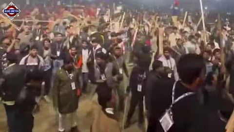 Concert turns violent in Bangladesh as Islamist mob storms stage, dozens hurt.