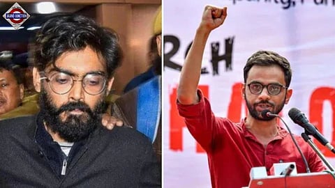 Sharjeel Imam (L) and Umar Khalid were booked under UAPA in the 2020 Delhi riots case. 