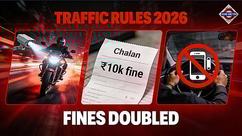 New Traffic Rules Challans India 2026: Full Penalty List & Online Payment