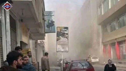 The explosion occurred in a hotel on Gulfaroshi Street in Shahr-e-Naw, the fourth district of Kabul city.