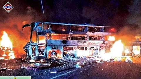 Road accident in Andhra Pradesh