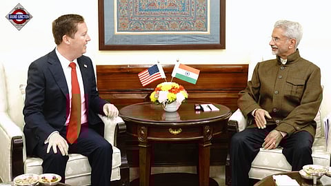 S. Jaishankar on Thursday met US Ambassador to India Sergio Gor.