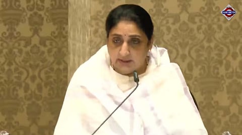 Ajit Pawar's wife Sunetra takes oath as Maharashtra Deputy Chief Minister