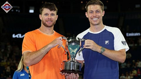 Christian Harrison, Neal Skupski win Australian Open men's doubles.