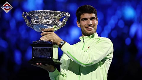 Carlos Alcaraz won his maiden Australian Open title.