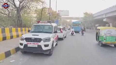 Three bodies were found inside a parked car in Peeragarhi, Delhi.