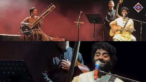 Arijit Singh Joins Anoushka Shankar On Stage In Kolkata Days After Playback Exit