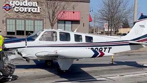 The aircraft was carrying a pilot and a student pilot, both of whom survived.