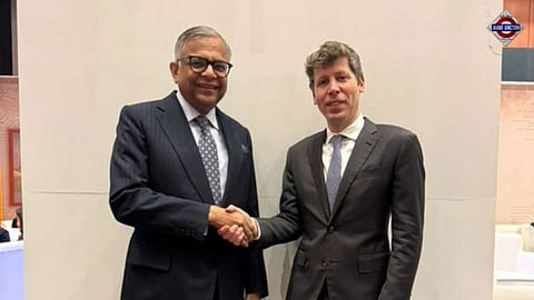 TCS, OpenAI Announce Partnership As Sam Altman Attends AI Summit; Shares Rise 2%