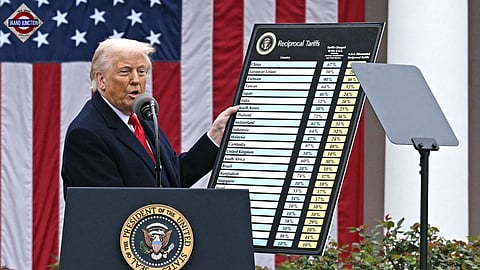 US President Donald Trump first launched a tariff war on trading partners last February