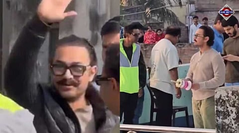 Aamir Khan Plays Chess, Flies Kites, Eats On Floor At Arijit Singh's Bengal Home In BTS Video. Watch