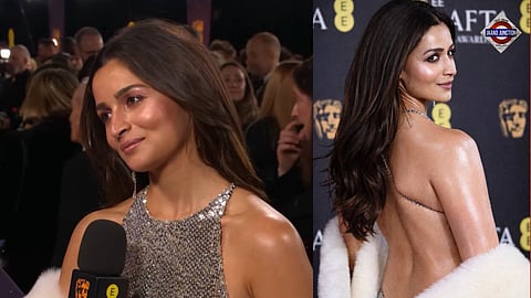  Alia Bhatt stuns at BAFTA 2026 in a silver Gucci gown, delivers a Hindi “Namaskar” speech and calls daughter Raha her biggest inspiration