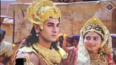 Viral photos claiming to show Ranbir Kapoor and Sai Pallavi as Ram and Sita (Ramayana)