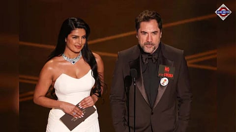 Priyanka Chopra By His Side, Javier Bardem Says 'No To War, Free Palestine' At Oscars 2026