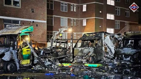 Jewish Community Ambulances Set On Fire In London In Antisemitic Attack