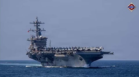 Iran fires missile at USS Abraham Lincoln an hour after warning