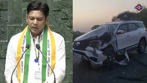 Congress MP Prashant Padole Injured In Car Accident On Way To Nagpur Airport