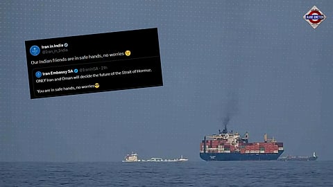 "Our Indian Friends In Safe Hands, No Worries": Iran On Hormuz Blockade