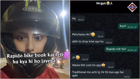 Ghaziabad woman shares Rapido driver's inappropriate messages, company reacts