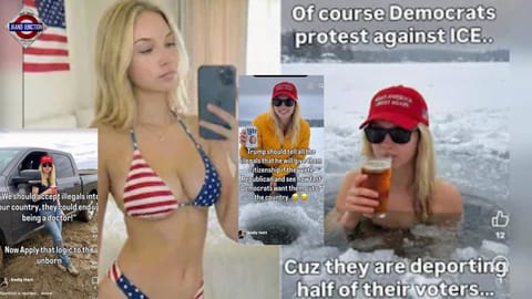 The MAGA influencer was widely known online as "Emily Hart"