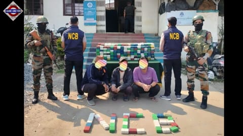 NCB Seizes Heroin Worth ₹11 Crore in Manipur.