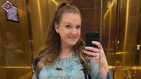 US journalist Caitlin Doornbos, who was in Pakistan to cover the anticipated US-Iran talks, was among those who attended