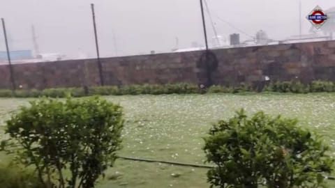 Rain, hail hits Delhi-NCR: Orange alert issued, weather system to worsen