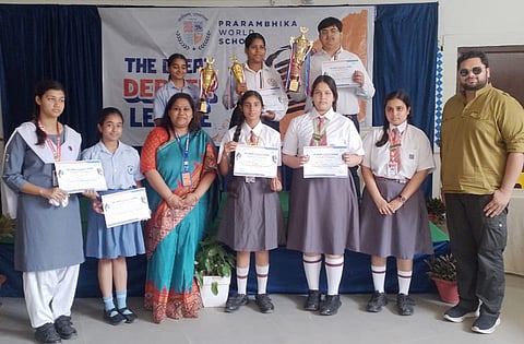 Young Debaters Shine at Great Debate League 2026 hosted by Prarambhika World School (Patna)