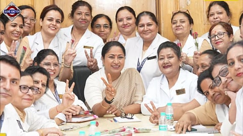 Delhi CM Rekha Gupta announced the stipend hike on the occasion of International Nurses Day. 