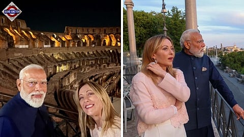 Melodi’s evening out in Rome