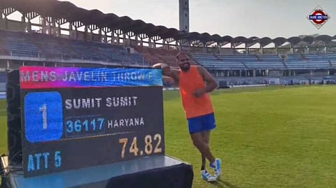 Sumit Antil Scripts History, Shatters Personal Best To Set New F64 Para-Javelin World Record