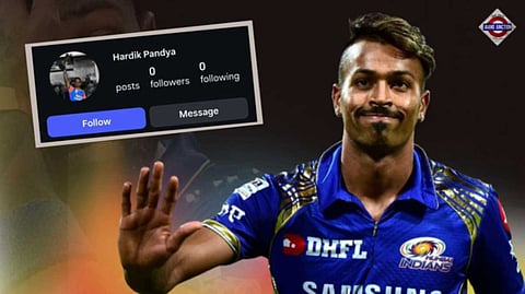 Hardik Pandya, With Over 40 Million Followers, Deletes Instagram Account