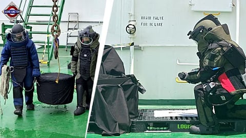 Indian Navy removes unexploded missile from tanker in Kochi, 2,000 km after it was hit