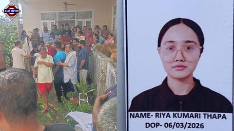 Riya Kumari Thapa was found dead when her mother went to her room to call her for lunch.