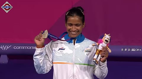Gyaneshwari Makes It 4 Medals For India In Weightlifting.