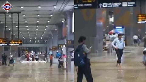 9 flights diverted as sudden squall and heavy rain hit Delhi airport
