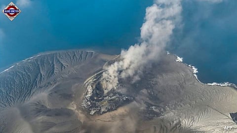 Indonesia volcano erupts