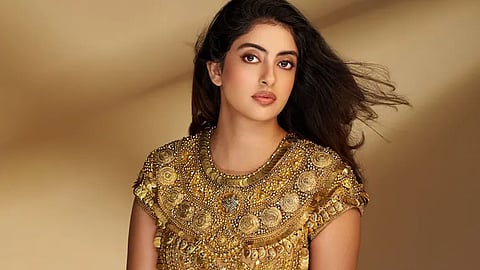 Navya is the granddaughter of Amitabh and Jaya Bachchan.