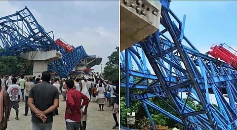Bridge Construction Launcher Collapse in Vaishali 