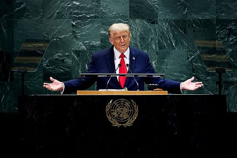 DONALD TRUMP AT UNGA