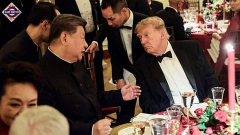 State dinner with Xi: Trump displays pomp while tensions remain