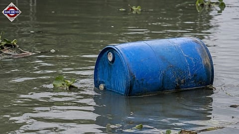 Body of Hindu jeweller found in floating blue drum in Bangladesh