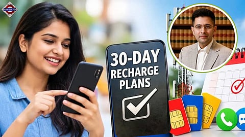 Good News for Prepaid Users: Full 30 Days Validity on Recharge