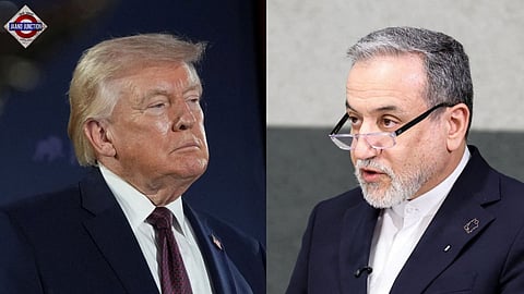 Iranian Foreign Minister Abbas Araghchi and US President Donald Trump